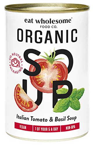 Eat Wholesome Organic Tomato & Basil Soup, 400g - 100%... - Épicerie en promo à 1.95€