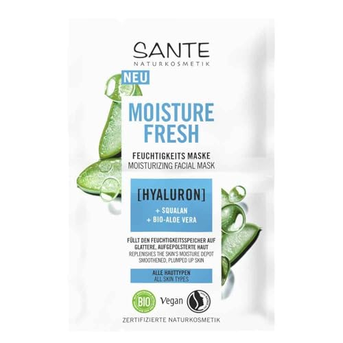 SANTE Naturkosmetik Mascarilla hidratante Moisture Fresh... - Auto & Moto Amazon Espagne à 1.99€