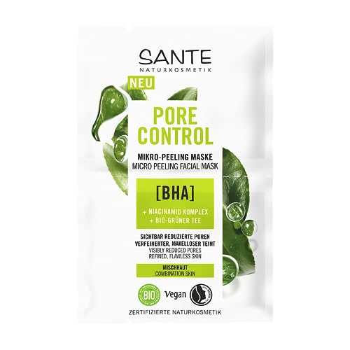 SANTE Naturkosmetik Pore Control BHA Micro Peeling Mask... - Auto & Moto Amazon Espagne à 1.99€