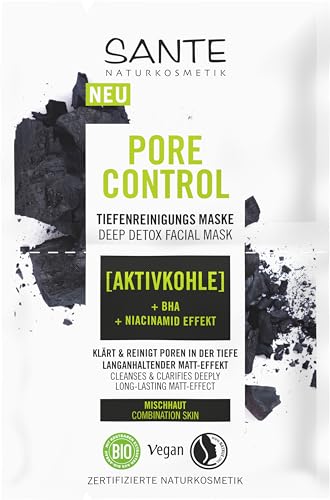 SANTE Naturkosmetik Pore Control Maschera di pulizia... - Auto & Moto Amazon Italie à 1.99€