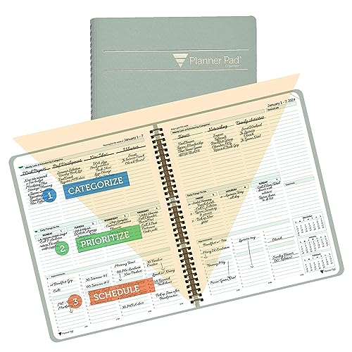 Planner Pad Organiseur à spirale à 3 niveaux avec entonnoir... - Bricolage & Outils Amazon France à 15.10€