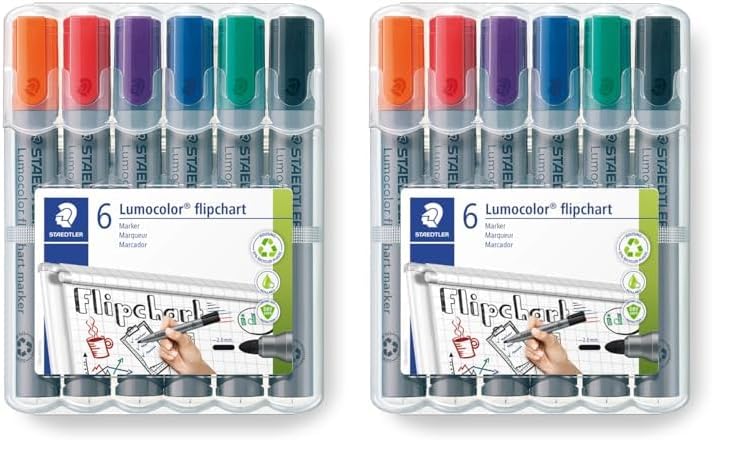 STAEDTLER Lumocolor 356 WP6 - Rotuladores de Colores para... - High-Tech & Électronique Amazon Espagne à 11.38€
