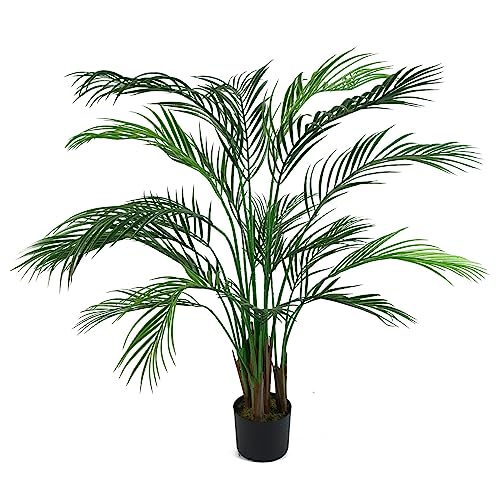 Leaf Palmera Artificial Grande, 120 cm UV Outdoor Aralia... - Sports & Fitness en promo à 35.42€
