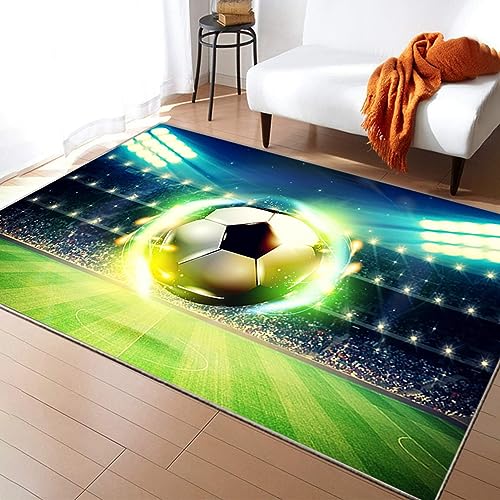LOMDEM Kreative Fußball Teppich, Home Decor Bereich... - Maison & Cuisine Amazon Allemagne à 3.99€