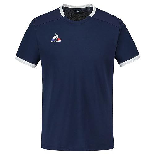 Le Coq Sportif-Tennis Tee SS N°5 M Dress Blues/New Opti - Sports & Fitness en promo à 21.43€