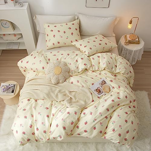 VM VOUGEMARKET Kinder-Bettbezug-Set Twin XL Kawaii Erdbeere... - Amazon Allemagne à 21.59€