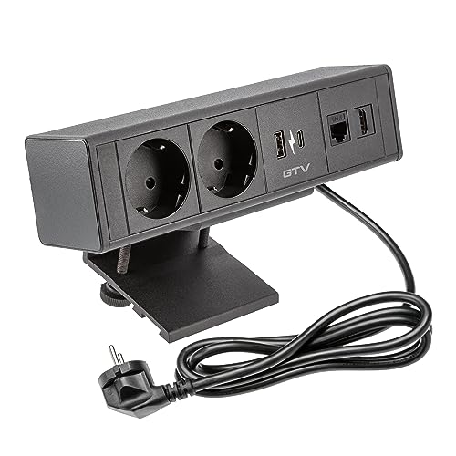 GTV - Möbelsteckdose BAR, Mehrfachsteckdosen, 2X Schuko... - High-Tech & Électronique en promo à 97.56€