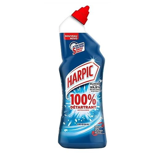 Harpic Gel WC 100% descalcificador 5 min Chrono – 750 ml - Maison & Cuisine Amazon Espagne à 5.00€