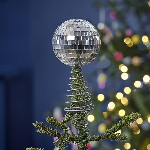 Ginger Ray Bola de Discoteca Plateada para árbol de... - DIY & Tools Amazon Spain à 5.07€