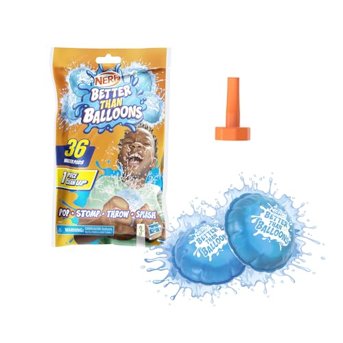 Nerf Better Than Balloons, Jouets d'eau, 36 Bombes à Eau - Jouets & Jeux Amazon France à 4.20€