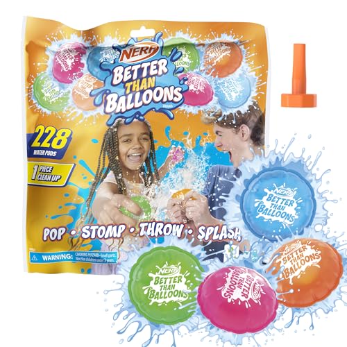 Nerf Better Than Balloons Water Toys 228 Pods - Erreur de prix -76% à 3.74€