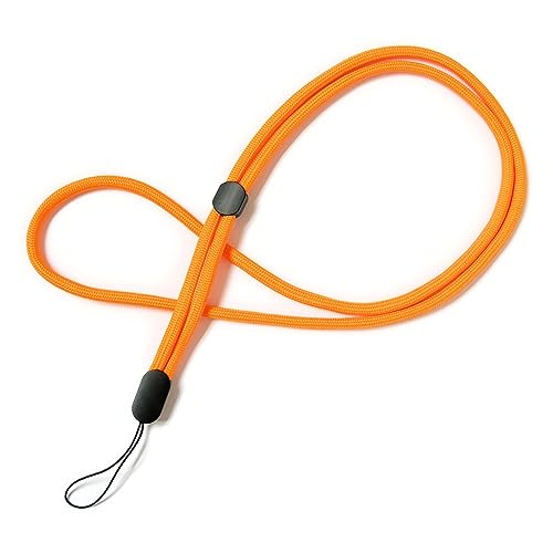 trage.band® cordon tour de cou long réglable, orange en promo à 1,75€ (-57%) sur Amazon FR