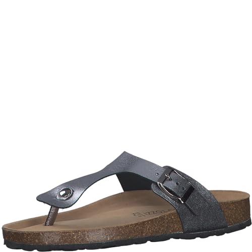 MARCO TOZZI Chanclas para Mujer, Piel, Plantilla Suave Feel... - Mode & Vêtements Amazon Espagne à 18.26€