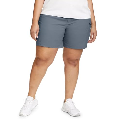 Eddie Bauer Pantalón Corto Rainier para Mujer, Grafito, 12 - Home & Kitchen Amazon Spain à 38.26€