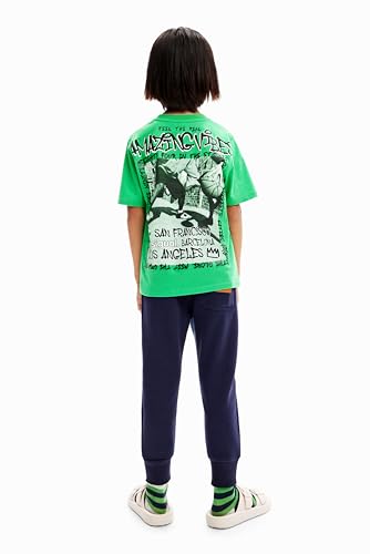 Desigual TS_Alka, Camiseta Niños, Green, - Jouets & Jeux en promo à 8.35€
