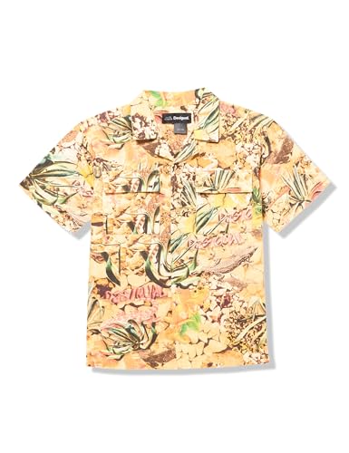 Desigual CAM_Aldair, Camiseta Niños, Brown, - Jouets & Jeux en promo à 10.16€
