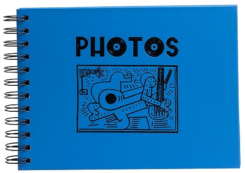 Exacompta - Ref. 15185E - Musicart spiral photo album blue... - Auto & Motorcycle Amazon UK à 8.16€