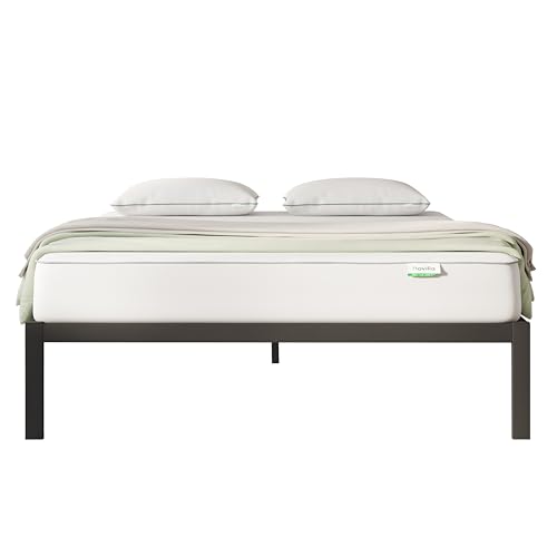 Novilla 30.5cm Metal Single Bed Frame, Platform Bed Frame... - Home & Kitchen Amazon UK à 32.53€