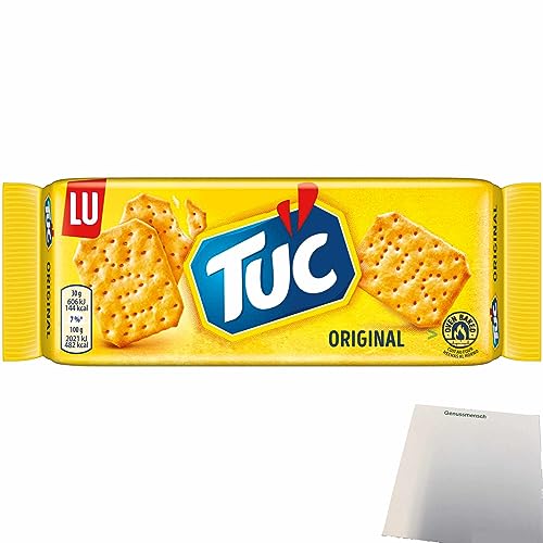 TUC Cracker Original Salzgebäck (100g Packung) + usy Block - Épicerie Amazon Allemagne à 2.05€