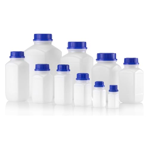 Flacon chimique Kautex® col large en PEHD naturel carré de... - Bon plan à 3.53€