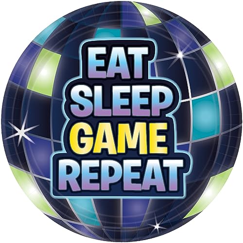 amscan 542412-66 Lot de 8 Assiettes Battle Royal Rondes... - Deal Amazon à 3.78€