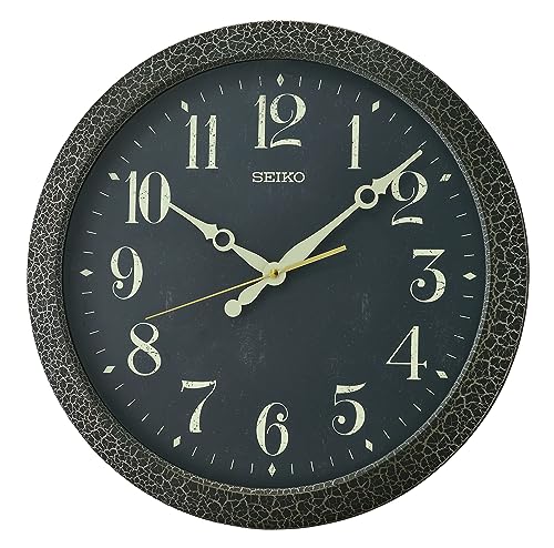 Seiko Horloge Murale, Noire, Standard en promo à 44,29€ (-55%) sur Amazon FR