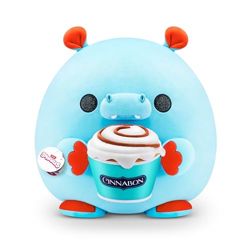 Snackles Grand 35 cm Snackle, Hippo (Cinnabon), par ZURU - Jouets & Jeux en promo à 14.84€