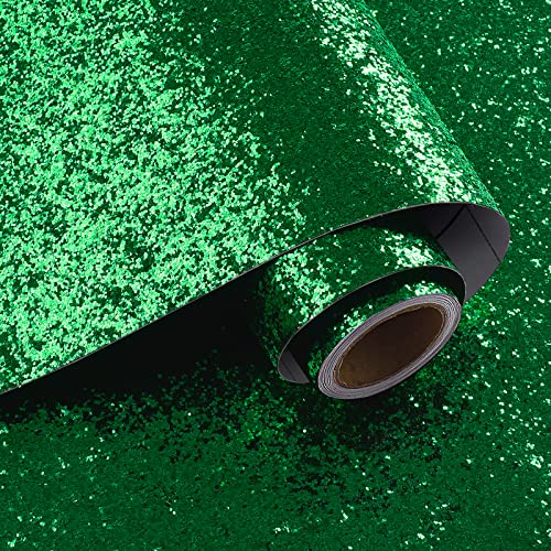 VaryPaper Papier Peint Paillettes Vert 40cmx200cm Adhesif... - Maison & Cuisine Amazon France à 16.68€