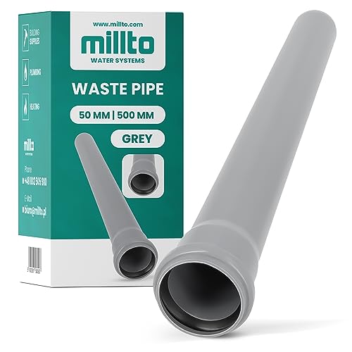 Millto™ Tubo de alcantarillado de alcantarillado, 50 mm x... - Bricolage & Outils Amazon Espagne à 1.99€