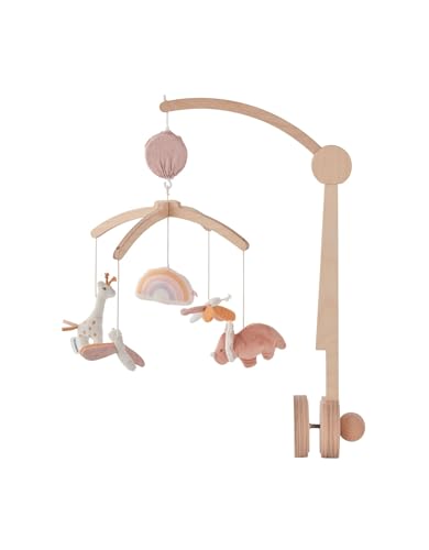 NOUKIE’S - Mobile musical en bois - Popsie le dinosaure... - Bébé & Puériculture Amazon France à 55.99€