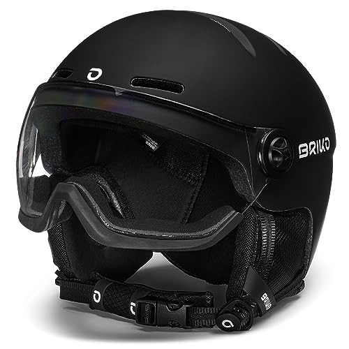Briko, Helmet Mixte Adulte, Matt Black, XL - Sports & Fitness en promo à 120.06€