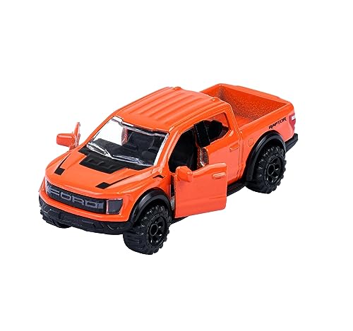 Majorette Premium Cars Ford F-150 Raptor, Orange, Rouge - Jouets & Jeux Amazon France à 10.53€