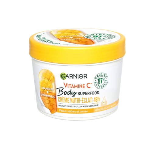 Garnier Body Superfood - Crème Corps Nutri-Éclat - Vitamine... - Beauté & Parfums Amazon France à 5.99€