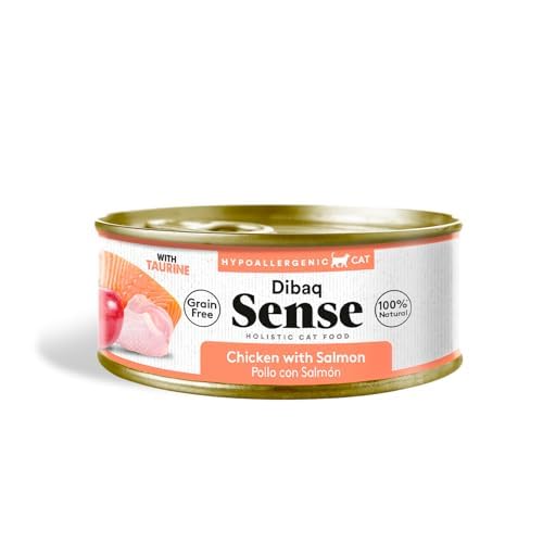 Dibaq Sense Pollo con Salmón, 1 ud x 70 gr - Animalerie Amazon Espagne à 1.60€