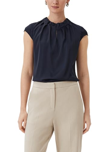 comma Camicetta Donna 2147272, Blu - 5976, 46 - Nouvelle promo Amazon à 20.79€