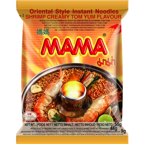 MAMA - Instant Nudeln Garnele Sahnig - (1 X 55 GR) - Grocery en promo à 0.69€