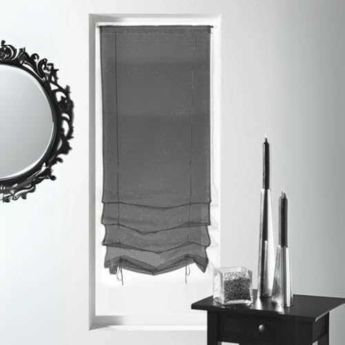 Homemaison - Petit Voilage à Remonter en Organza Fantaisie... - Maison & Cuisine Amazon France à 15.69€