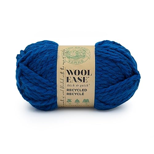 Lion Brand Yarn Wool-Ease T&Q recyceltes, sperriges Garn... - Home & Kitchen Amazon Germany à 11.55€