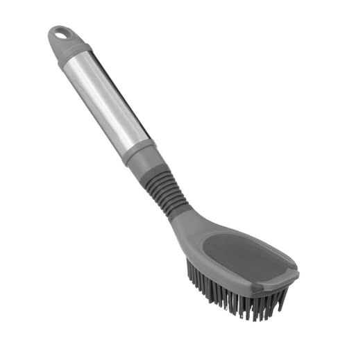 5five - Brosse Vaisselle en caoutchou Silver et Clean Gris - Sports & Fitness en promo à 4.90€
