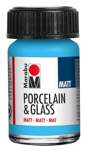 Marabu Pintura para porcelana y vidrio, 15 ml, color azul... - Loisirs Créatifs Amazon Espagne à 2.99€