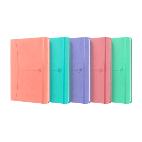 Lot de 5 Carnet Signature broché A5, 160p./80 feuilles... - Sports & Fitness en promo à 20.99€