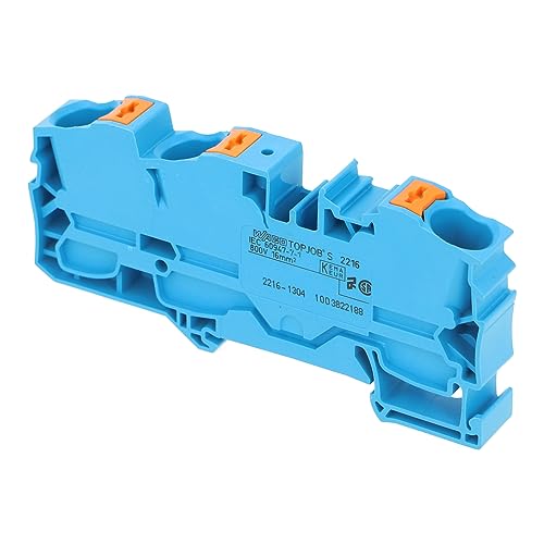2216-1304 | WAGO 3-CONDUCTOR THROUGH TERMINAL BLOCK WITH... - Bricolage & Outils Amazon France à 6.10€