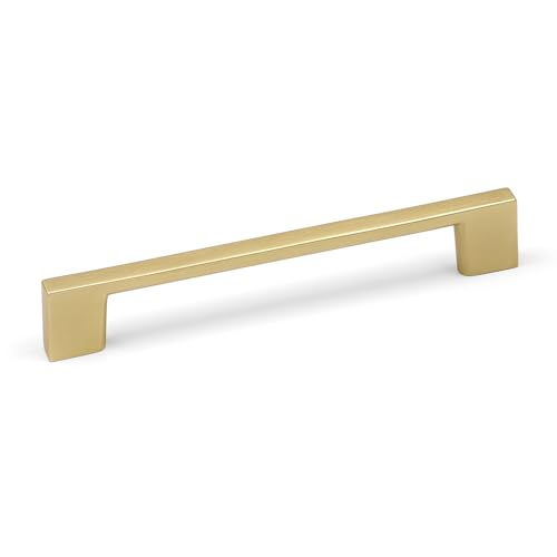 128mm Brushed Brass Slim Pull Handle for Kitchen Cabinet... - Maison & Cuisine Amazon Royaume-Uni à 1.19€