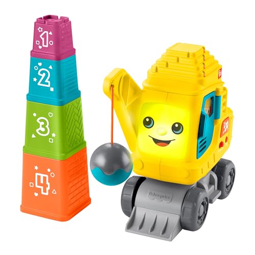 Fisher-Price Jeu Construction La Calculo’Grue Avec Blocs... - Jouets & Jeux en promo à 18.36€