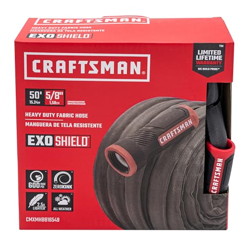 Craftsman CMXMHBB16549 Tuyau en tissu robuste de 15,2 m x... - Garden & Outdoor Amazon France à 31.32€