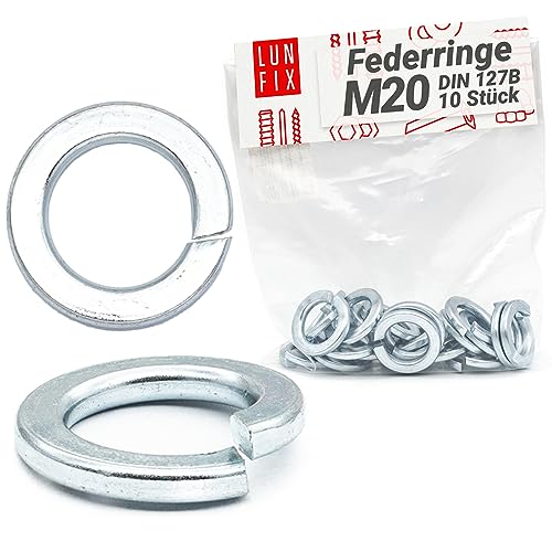 Arandelas cuadradas M20 DIN 127 10 unidades acero... - Jouets & Jeux Amazon Espagne à 1.70€