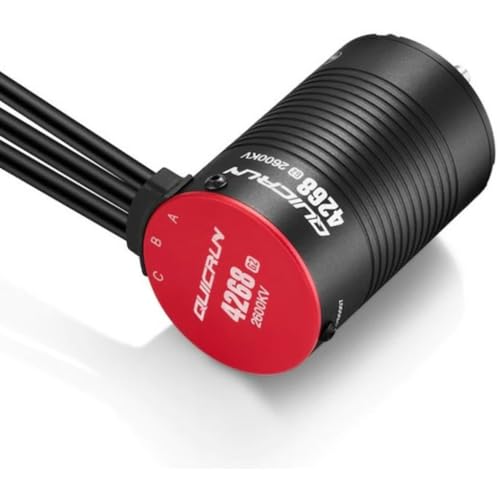 HOBBYWING QUICRUN 4268SL 2600KV Moteur G2 Noir - Jouets & Jeux Amazon France à 59.38€