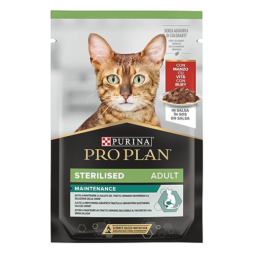 Purina Pro Plan Adult Sterilised Maintenance Umido Gatti... - Animalerie Amazon Italie à 1.32€