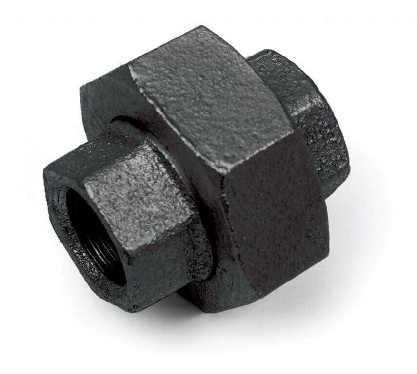 Racor unión plana estanca FF – Hierro maleable negro – 110... - Bricolage & Outils en promo à 3.96€