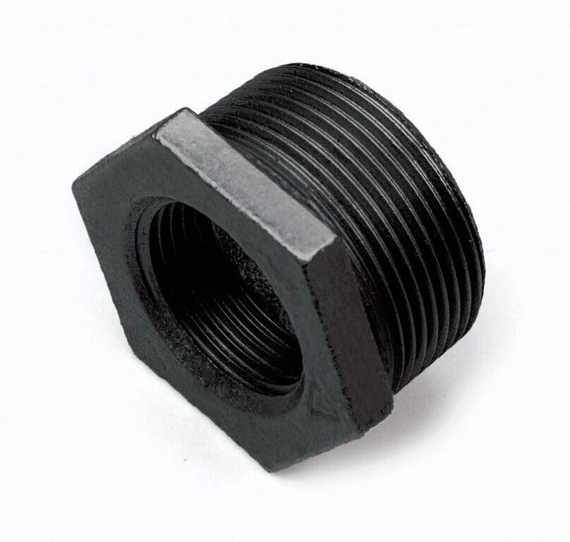 Reducción MF – Hierro maleable negro – Racor de tubería –... - Bricolage & Outils Amazon Espagne à 1.21€